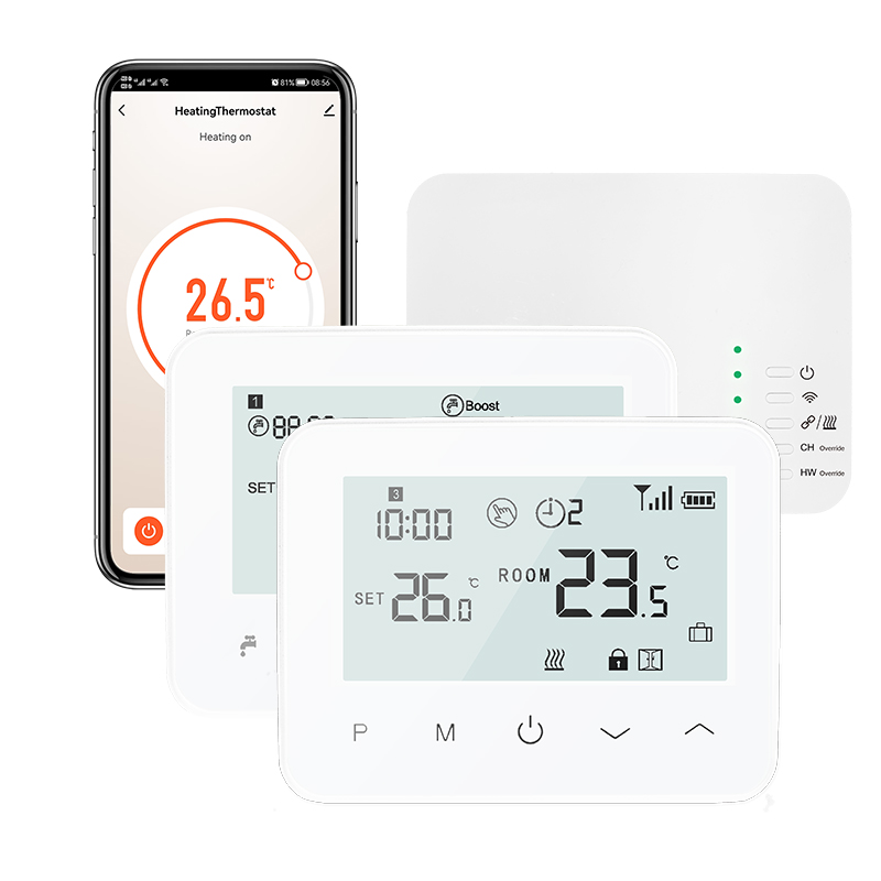 Electronic smart control thermostat
