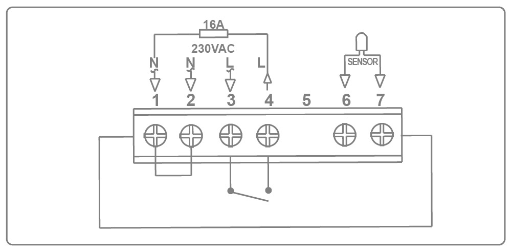 Etop electric floor heating thermostat 