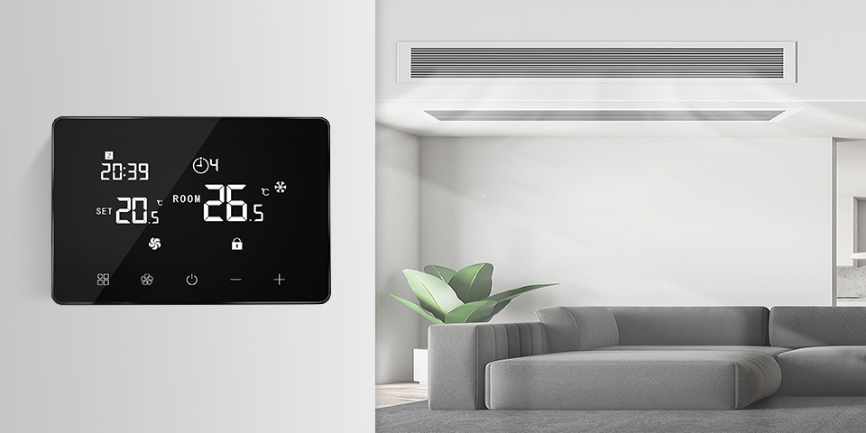 E-top smart intelligent wifi fcu thermostat 