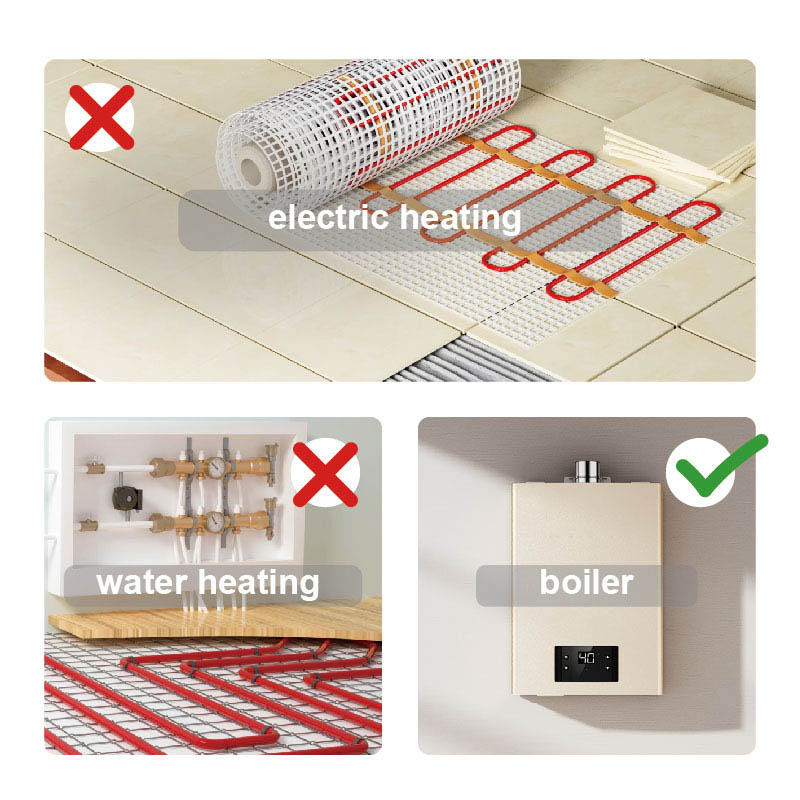 Smart WiFi Programmable Thermostat for Boilers | Energy Saving & Remote Control