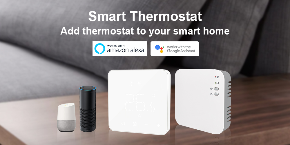 Voice control rf wifi thermostat 