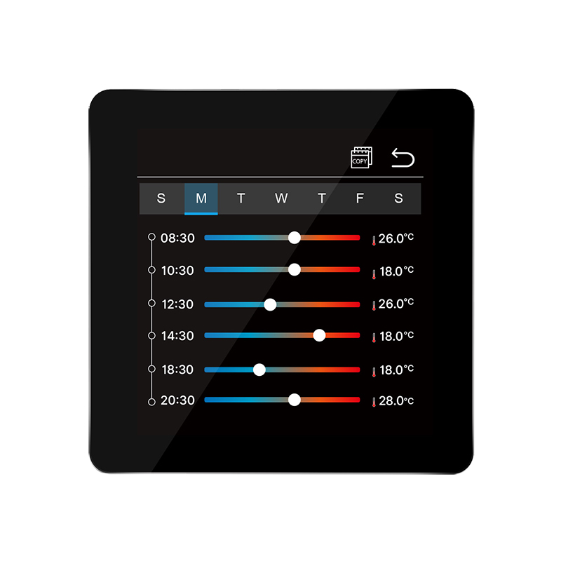 Customized  Touchscreen Thermostat for Heating System