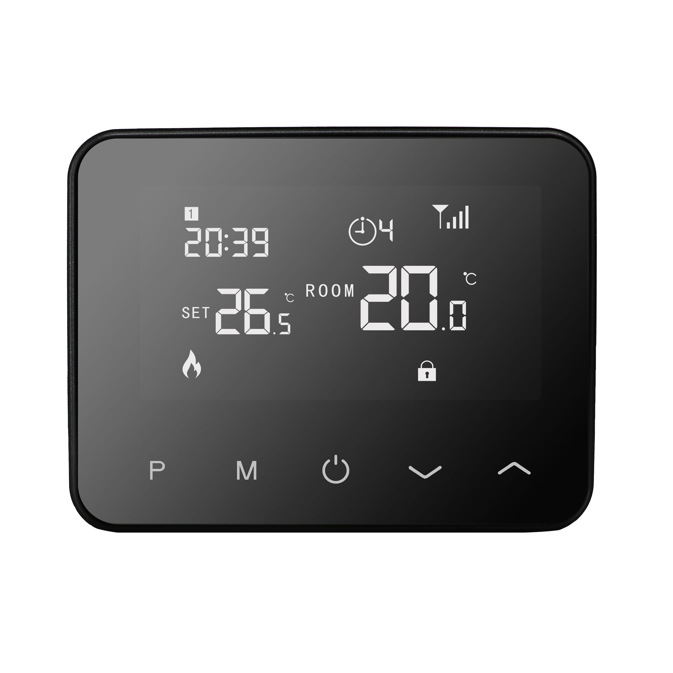 RF868mhz Wireless Smart Programmable Room Thermostat for Gas Boiler Underfloor Heating System