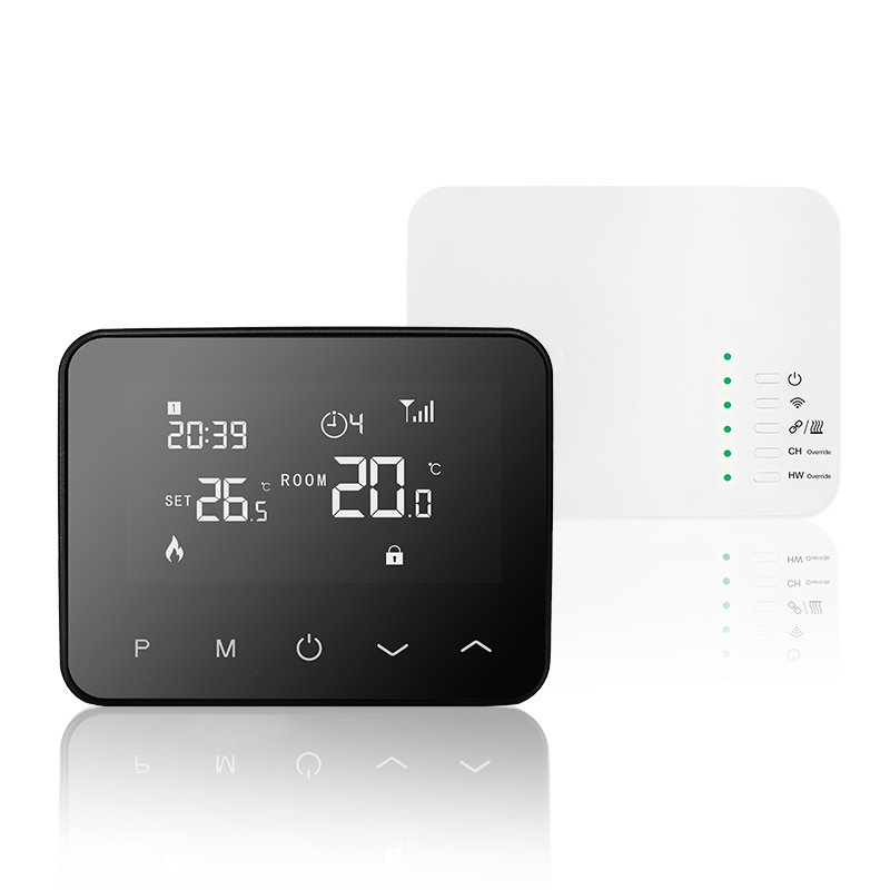 RF868mhz Wireless Smart Programmable Room Thermostat for Gas Boiler Underfloor Heating System