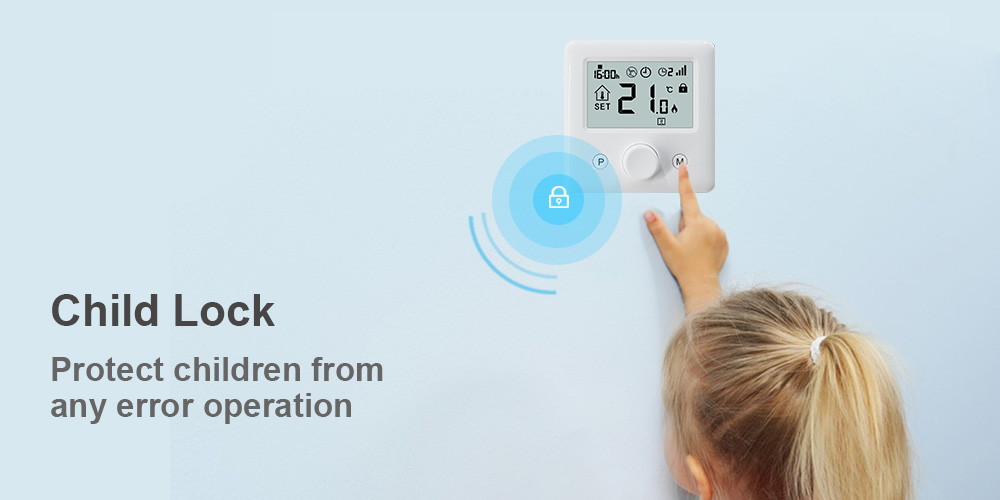 child clock thermostat