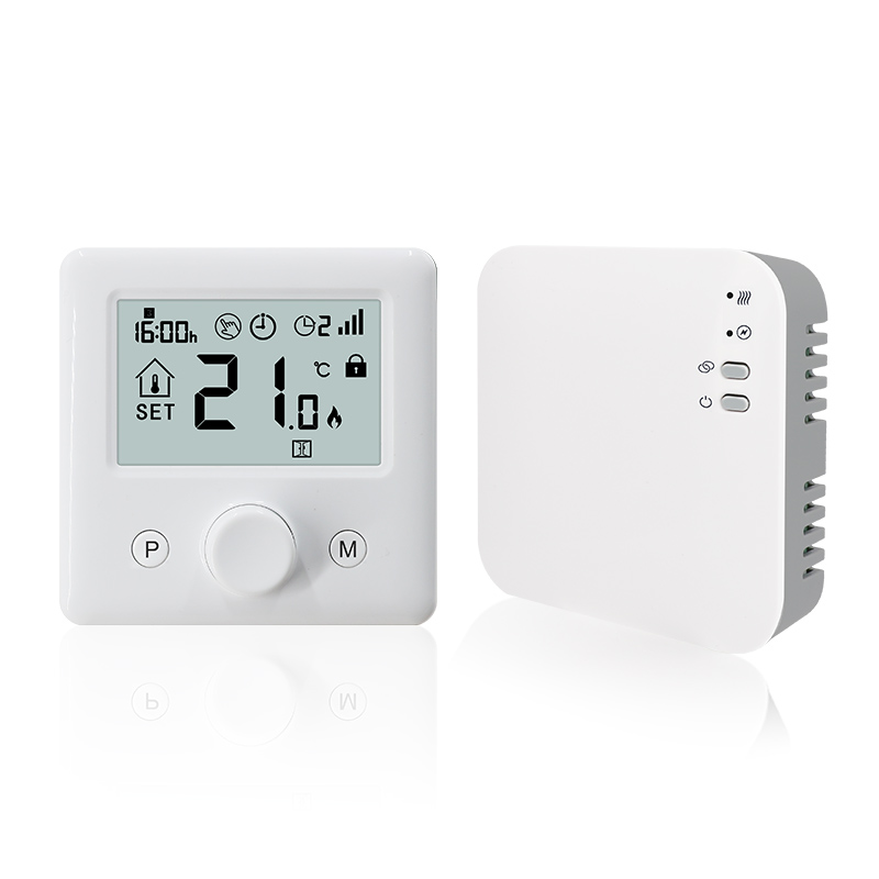 Smart Programmable digital Thermostat with Tuya Control for Room Boiler Management