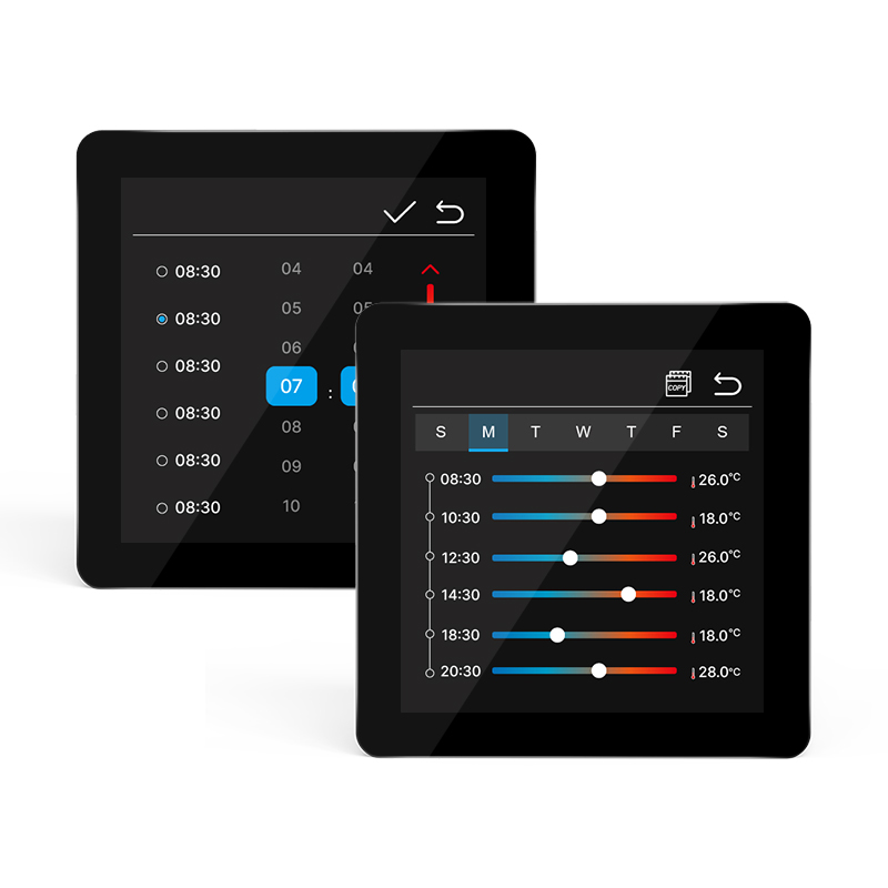 4 Inch Electric Heating Thermostat with Espressif Customized WiFi Solutions
