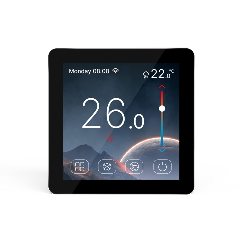 4 Inch Electric Heating Thermostat with Espressif Customized WiFi Solutions