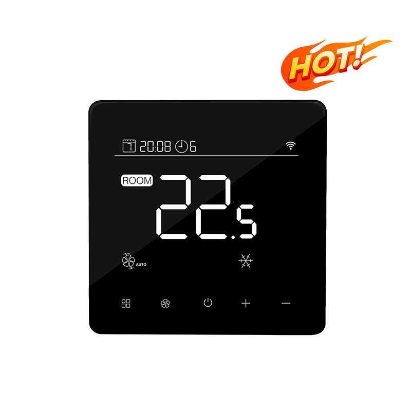 Hotel BMS RS485 Modbus Room Thermostat OEM for HVAC FCU System