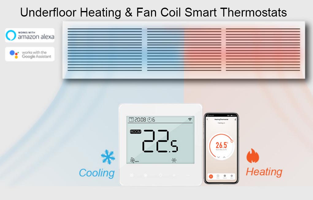 Underfloor Heating & Fan Coil Smart Thermostats