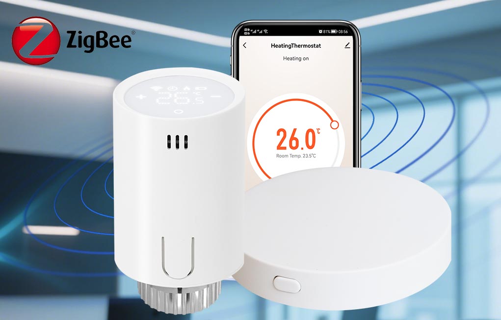 Zigbee temperature control