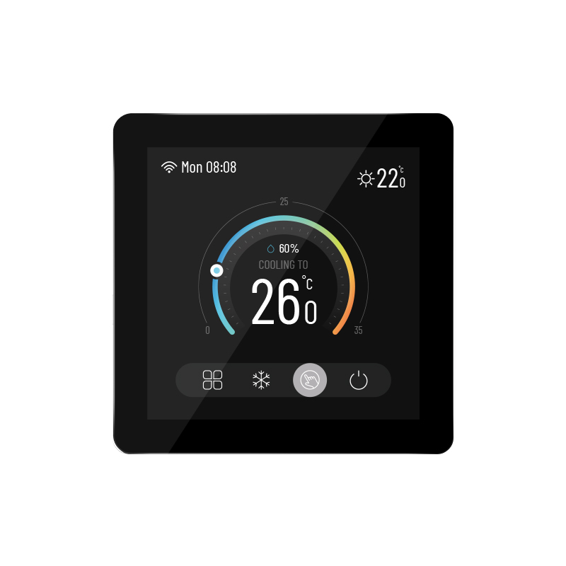 color touch thermostat manufactuer