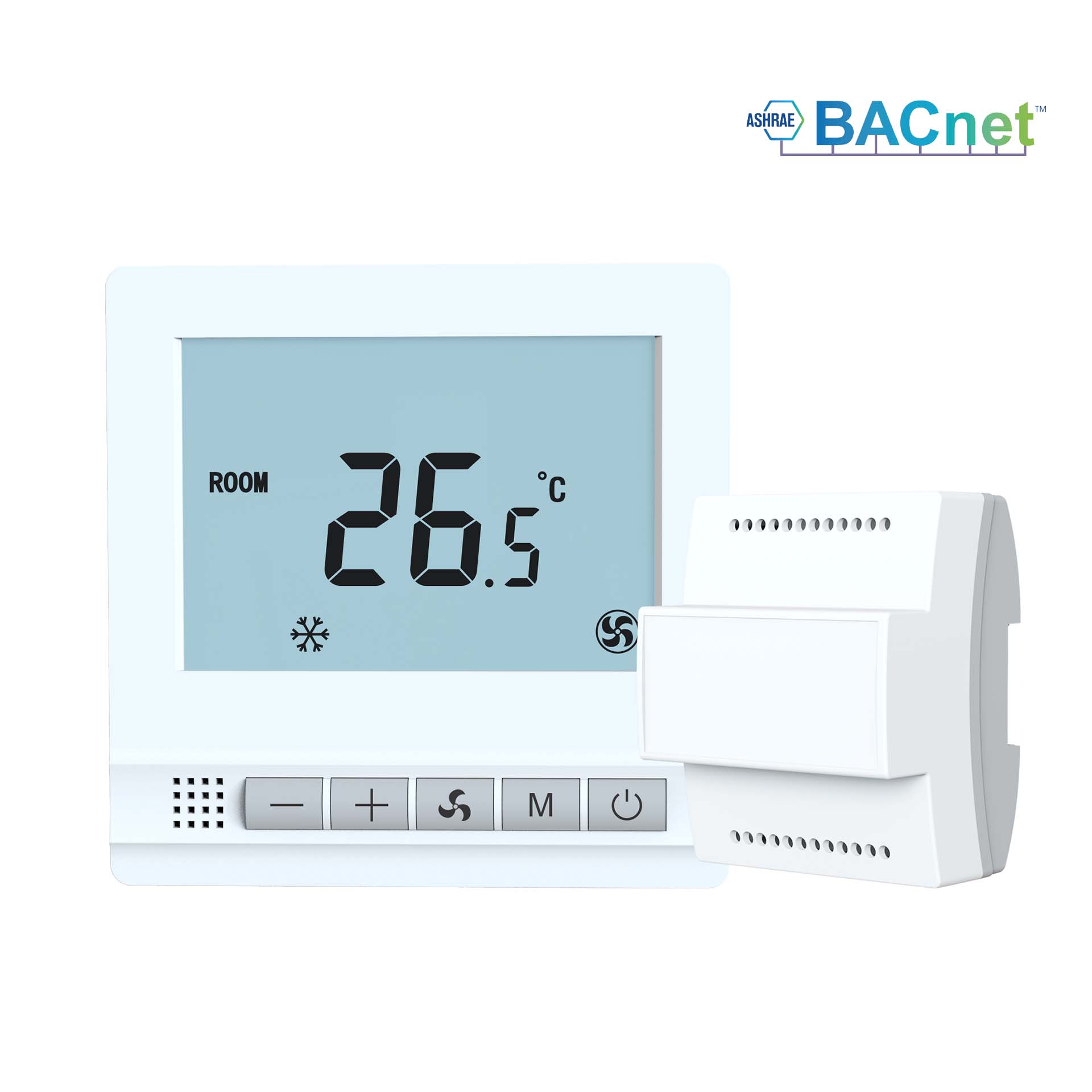 BACnet MS/TP FCU Thermostat with Remote Relay Module