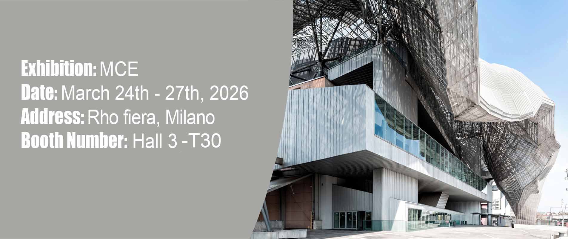 ETOP Smart Thermostat Exhibition MCE Milan 2026 Hall 3 Booth T30