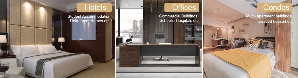 FT06 HVAC controller installed in corporate offices and commercial buildings