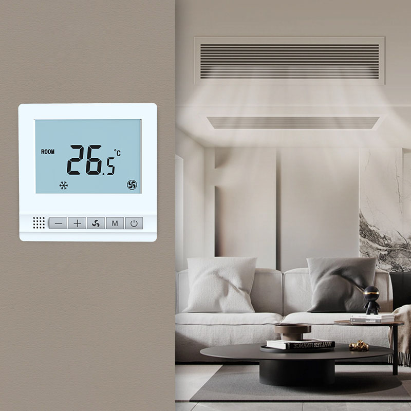 FT06: Classic BACnet MS/TP Fan Coil Unit Digital Thermostat