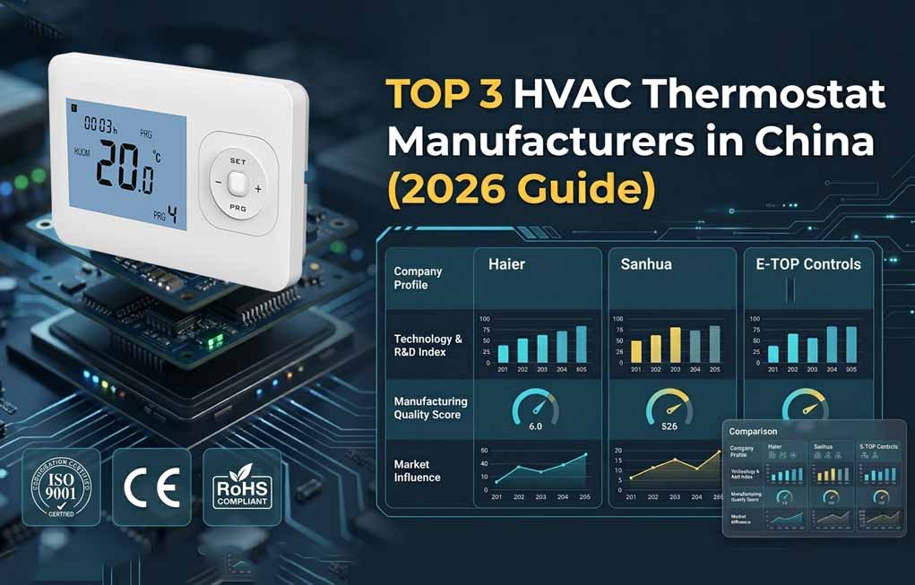 Top 3 Custom HVAC Thermostat Manufacturers & Factories in China (2026 Procurement Guide)