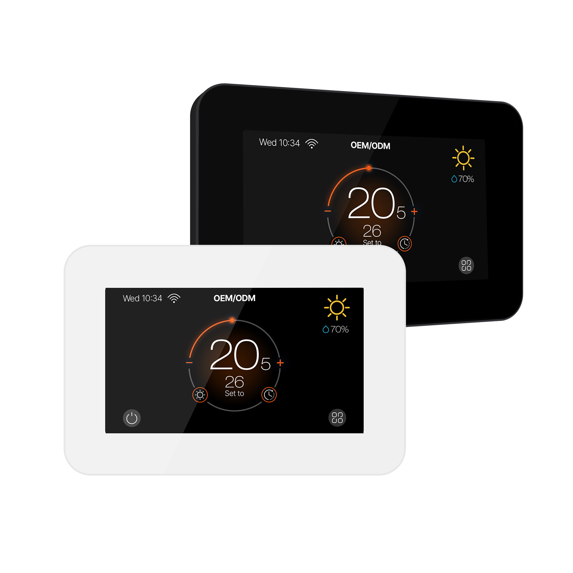 HT-CS03: Smart WiFi Programmable Touch Thermostat for Water Floor Heating