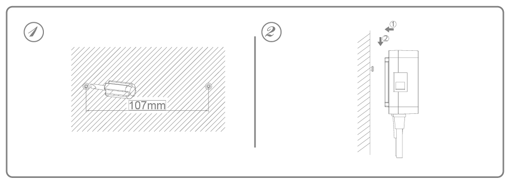 Wall mounting and hanging installation guide for EPC-89S EPC-89S Installation Guide