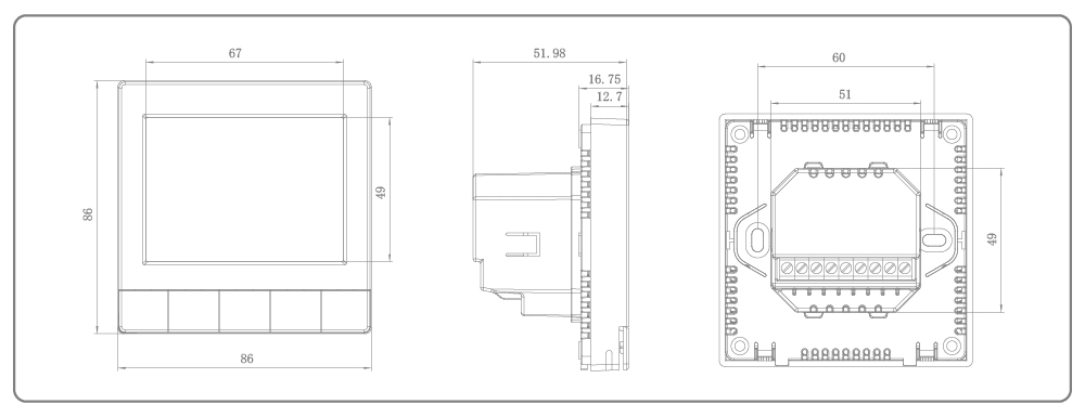 FT-95 thermostat wiring diagram FT-95 Thermostat Electrical Wiring Diagram