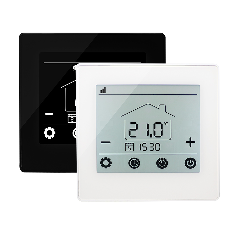 HT-09 black and white thermostat models