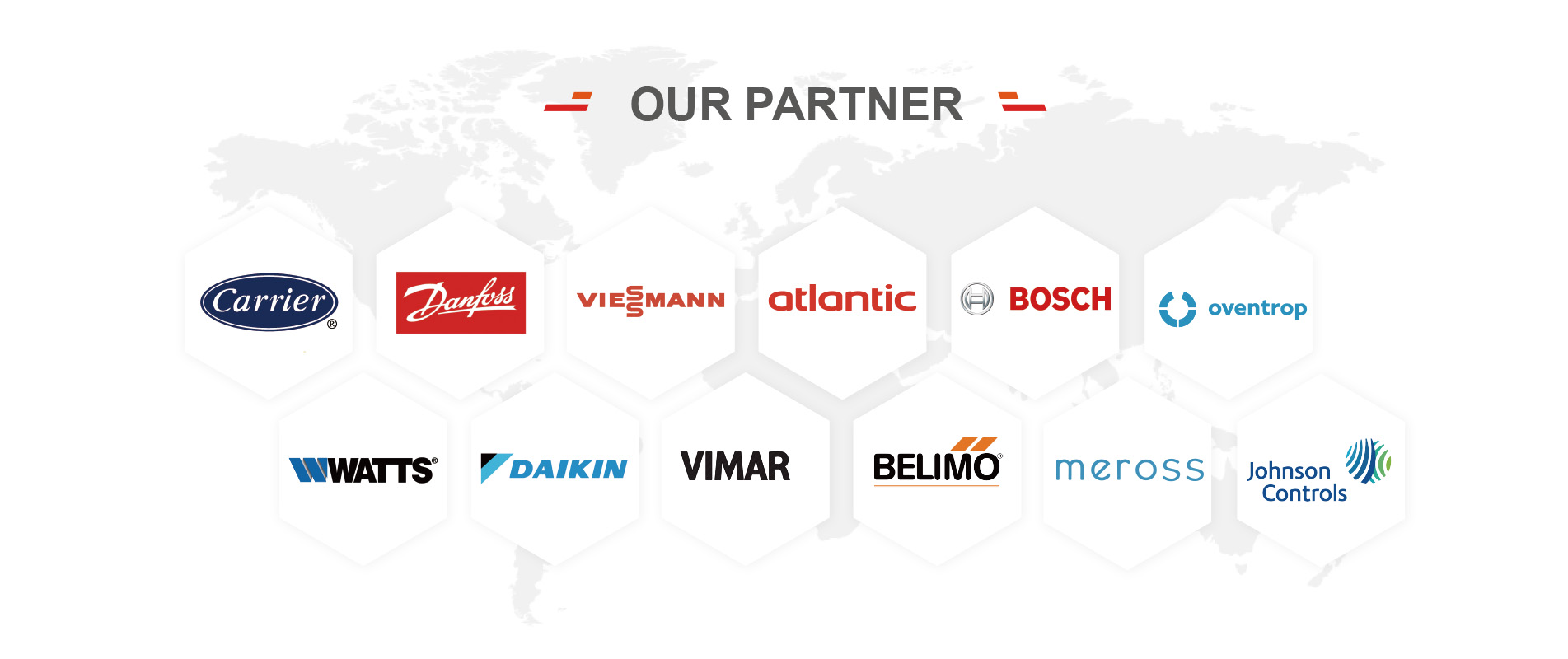 Global B2B network of HVAC thermostat distributors and OEM partners