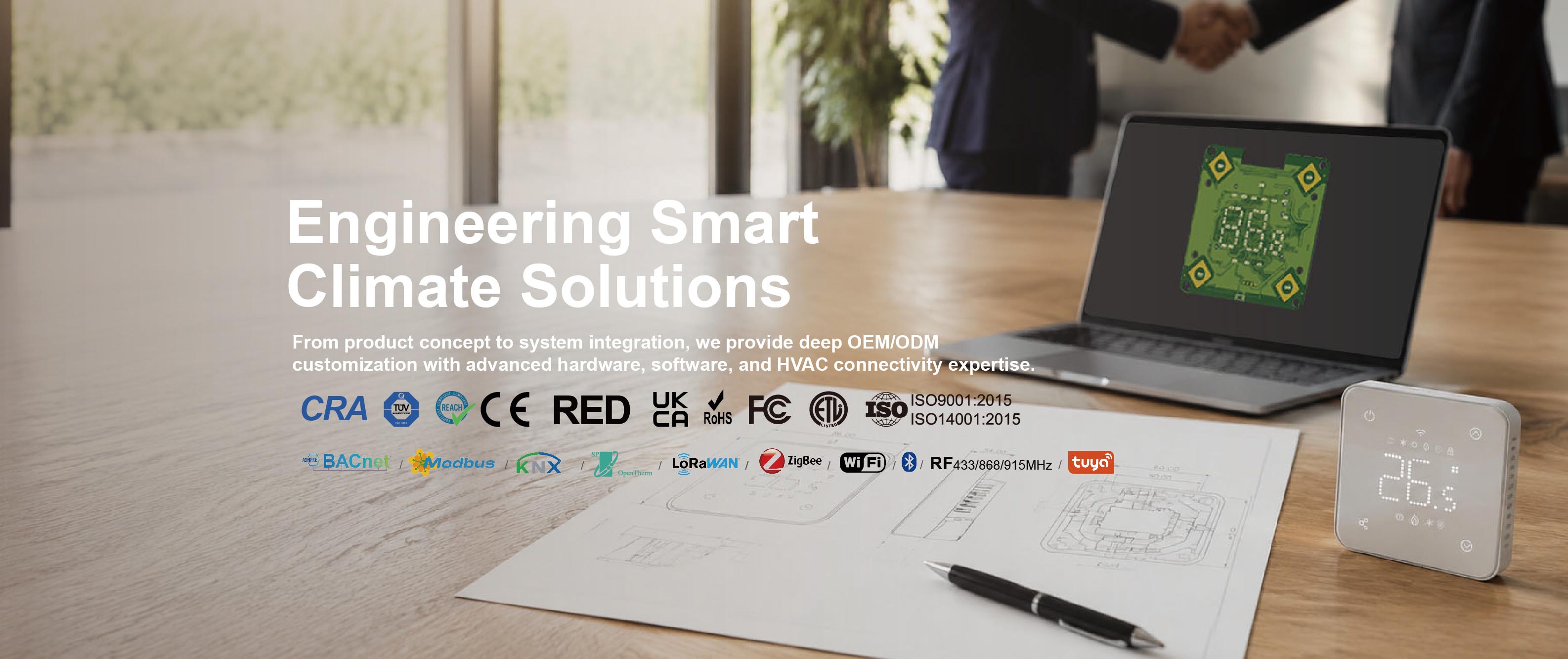 Engineering smart climate solutions and HVAC thermostat PCBA design