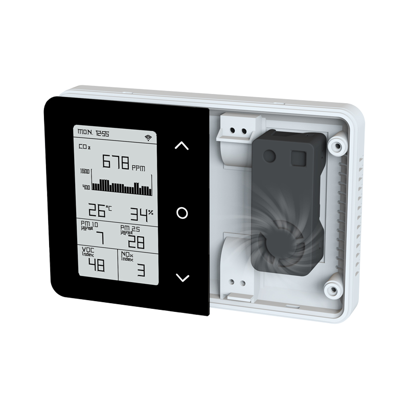ES-01 6-in-1 Indoor Air Quality (IAQ) Monitor | BACnet, Modbus & Wi-Fi Compatible