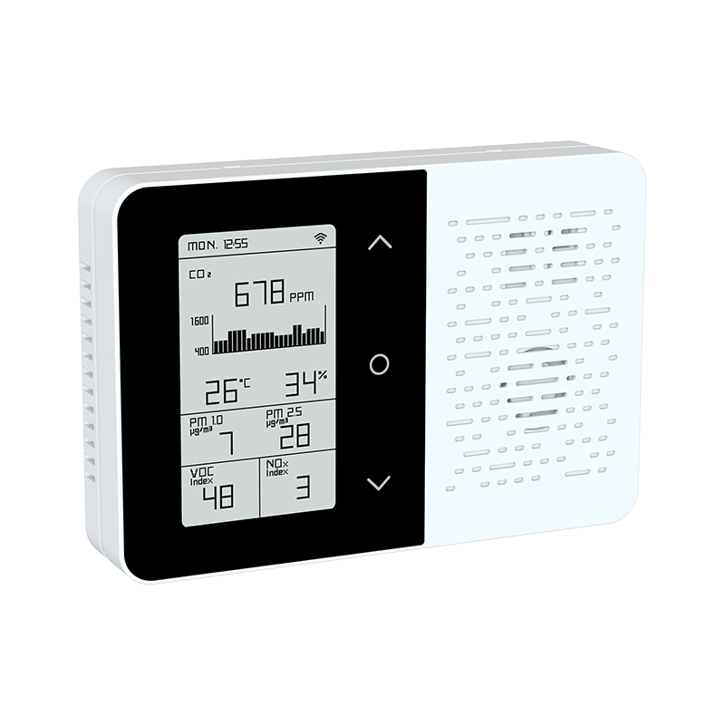 ES-01 6-in-1 Indoor Air Quality (IAQ) Monitor | BACnet, Modbus & Wi-Fi Compatible