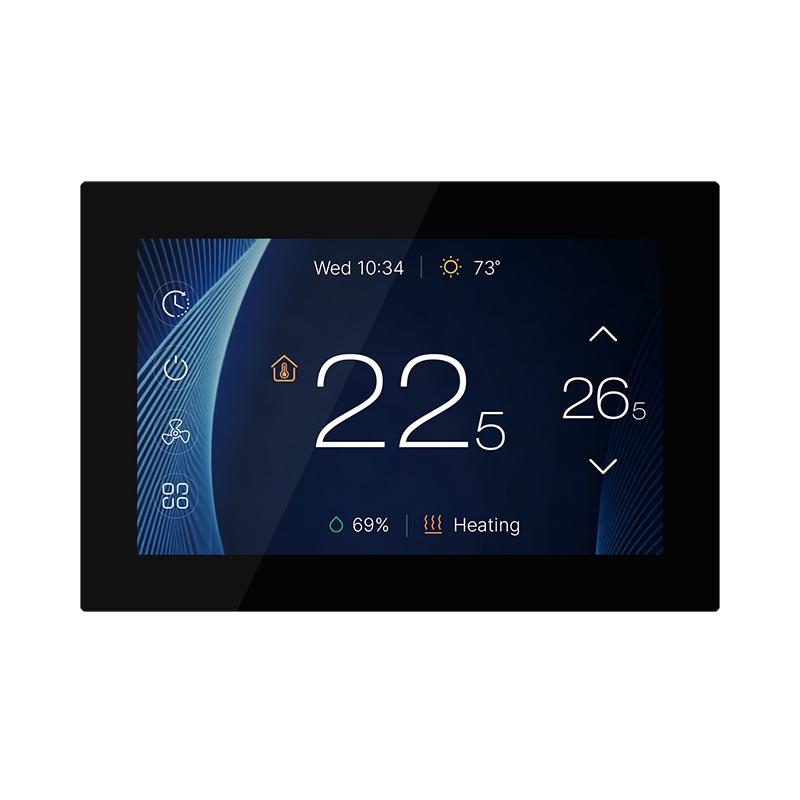 5-Inch Modbus HVAC Controller for Air-to-Water Heat Pump Systems Front View